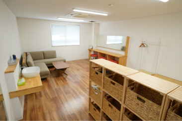 パウダールームの写真